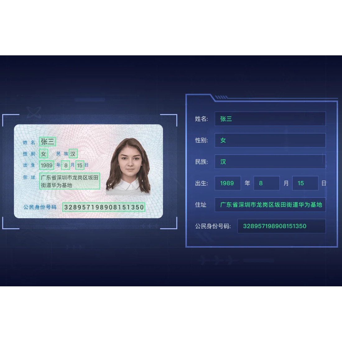身份證信息OCR識別技術(shù)SDK算法單機(jī)離線不限數(shù)量時間永久使用安卓LIUNX系統(tǒng)